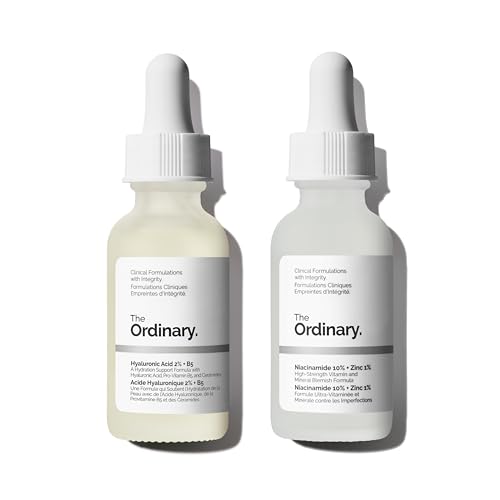 The Ordinary Skin Support Basics Duo - Hyaluronic Acid & Niacinamide Serum Set