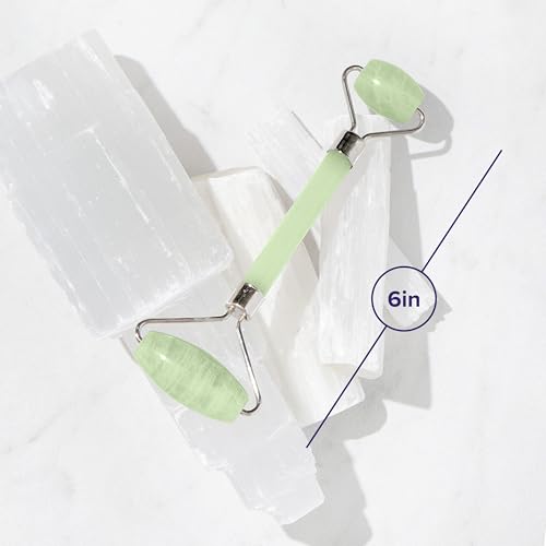 Plum Beauty Jade Roller - Face Massage Tool for Lifting & Drainage