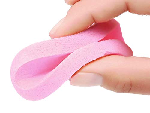 Huini Compressed Salon Spa Facial Cleansing Sponge Sticks, Natural (240 Count) (Pink) CD- 114 x 20