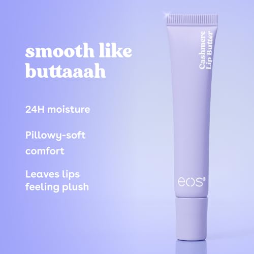 eos Vanilla Cashmere Lip Butter - Plumping Peptides 0.35oz