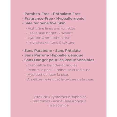 SIMPLE PLAN Night Cream - Hyaluronic Acid & Ceramides, fragrance-free, 50ML - for women & men