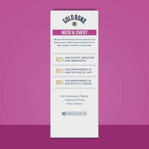 Gold Bond Age Renew Neck & Chest Firming Age Renew Cream, 2 oz., Clinically Tested Skin Firming Cream, Pack of 3