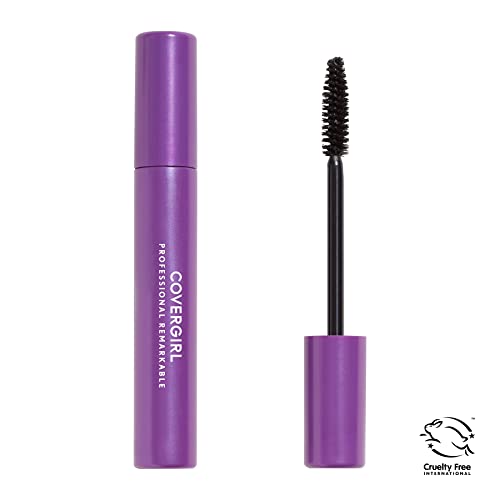 COVERGIRL Professional Remarkable Waterproof Mascara Black Brown 210, 0.3 Ounce (packaging may vary) (Pack of 2)