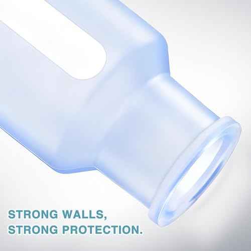 Silicone Clear Travel Bottles for Toiletries,Leak Proof Squeezable Travel Size Containers,TSA-compliant Travel Essentials,2oz,4 Pcs,blue