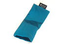 Silk Eye Pillow Case - Washable, Teal Blue, Medium
