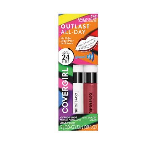 CoverGirl Outlast All-Day Lip Color, Brazen Raisin