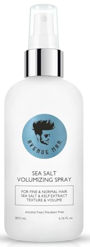 Avenue Man Sea Salt Spray for Men - Volumizing, Lightweight, Paraben & Sulfate-Free, 6.76 oz