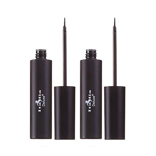 Classic Liquid Eyeliner 2-Pack Matte Black Waterproof Fine-Tip