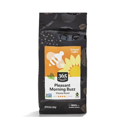 Pleasant Morning Buzz Ground Coffee - 10 oz, Fair Trade Arabica