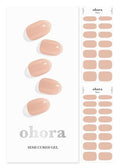 ohora Semi Cured Gel Nail Strips - 30 Wraps N Bare Peach