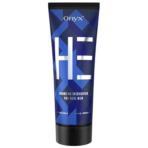 Onyx HE Men's Tanning Bed Lotion - Dark Bronzing Accelerator
