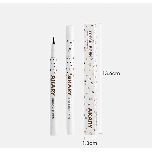 Freckle Pen - Natural Waterproof Face Concealer with Fine Tip - 0.03 Ounce #02 Natural Coffee