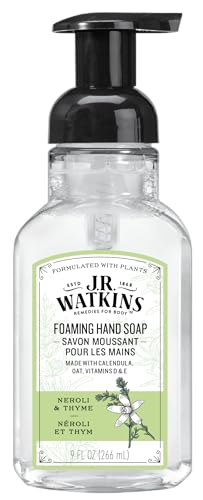J.R. Watkins Neroli & Thyme Foaming Hand Soap, 9 fl oz