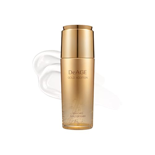 CHARMZONE DeAge Gold Addition Enriched Skin Softener ? Hydrating & Firming Toner with Botanical & Fermented Extracts (110ml / 3.72 fl.oz)