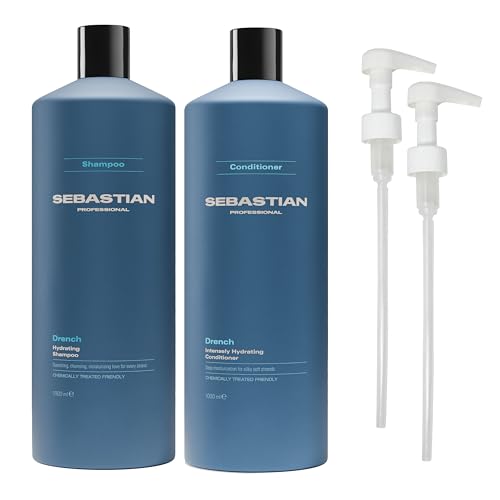 Sebastian Drench Shampoo & Conditioner Duo Set 33.8 Fl Oz