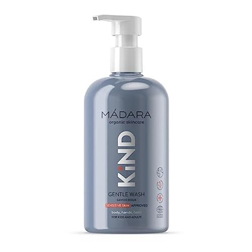 Madara Organic Skincare | KIND Gentle Body Wash ? Organic Certified Kids Body Wash, Suitable For The Delicate Skin Of Kids And Adults, Non-drying Formula, Sensitive Skin-approved, 13.18oz