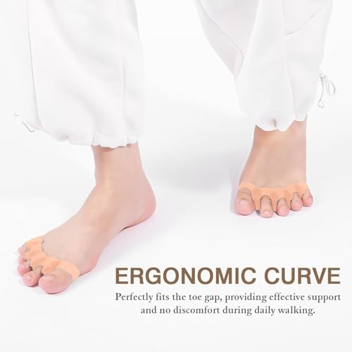 Ergonomic Toe Separators for Foot Pain Relief (2-Pack)