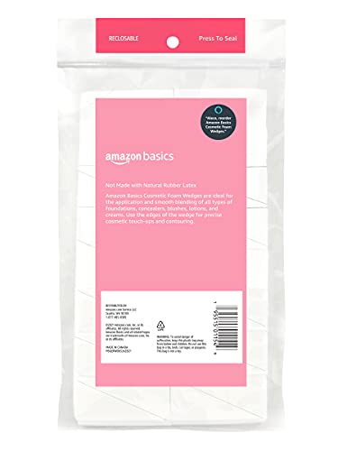 Cosmetic Foam Wedges for Makeup Application & Blending, 192 Count