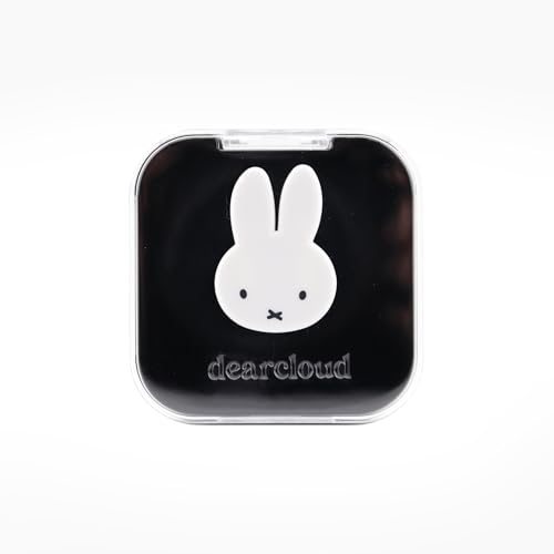 dearcloud Miffy Hydrocolloid Blemish Patches - 24 Count & Compact Case - Pimple Patches for Face, Acne Spot Treatment With Niacinamide & Salicylic Acid (Spot Rescue)