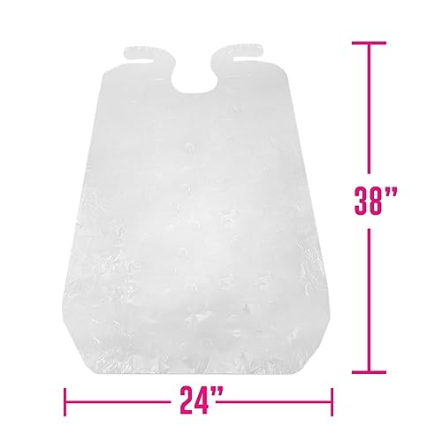 Betty Dain Colortrak Backwards Bib 25-Pack Salon Cape