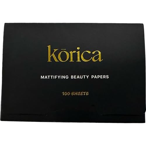 Korica Beauty Papers | Premium Facial Oil Blotting Papers from Natural Abica Tree Fibers