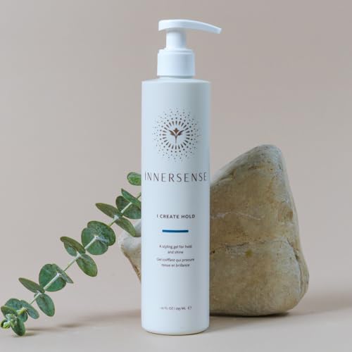 INNERSENSE Organic Hold Styling Gel - Natural Honey & Aloe, 10 oz
