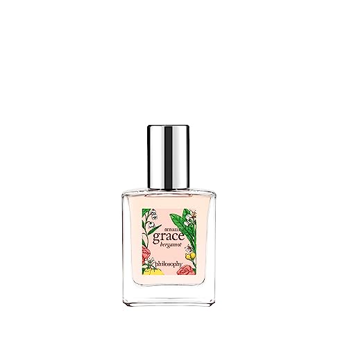 philosophy amazing grace bergamot eau de toilette - bright & floral women's perfume - with notes of bergamot, lily of the valley & musk - long lasting fragrance