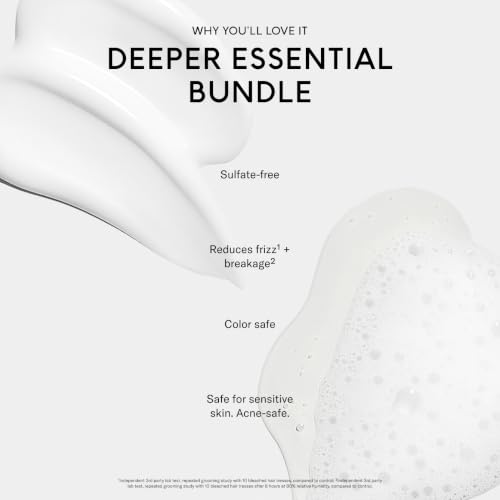 SEEN Fragrance-Free Shampoo & Conditioner Set for Sensitive Skin