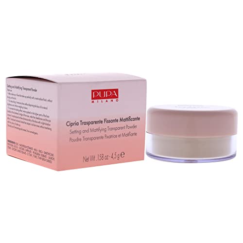 Setting Powder - 001 Translucent by Pupa Milano for Women - 0.158 oz Powder