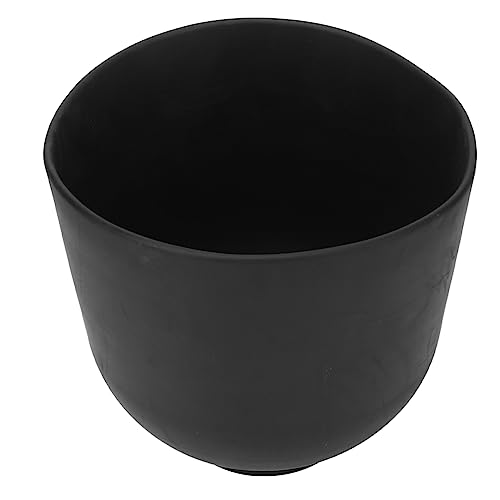 Large Size Silicone Mixing Bowl, Professional Reusable Beauty Tool, Multi Purpose Holder for Spices, Space Saving Kitchen Accessory with Mask (Black)