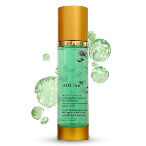 Refreshing Cucumber Extract Face Toner | 4 fl. Oz | Deep Cleansing, Hydrating, and Pore Reducing Tonic for All Skin Types ? Alcohol-Free, Paraben-Free, Sulfate-Free, Vegan