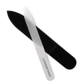 LONDONTOWN Glass Nail File - Clear Double-Sided Crystal Nail Buffer
