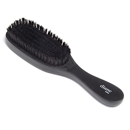 Diane 7-Row 100% Boar Bristle Brush for 360 Waves Fine to Medium Hair