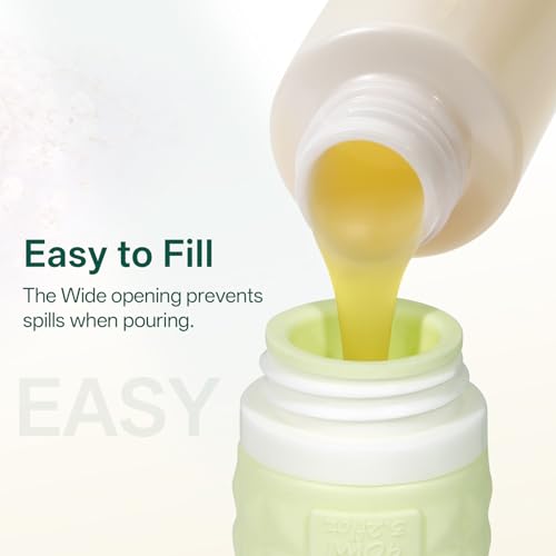 TSA Approved Travel Bottles 3.2oz Leak-Proof Silicone Set