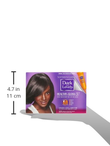 SoftSheen-Carson Dark and Lovely Healthy Gloss 5 Moisturizing No-Lye Relaxer with Shea Butter, Super