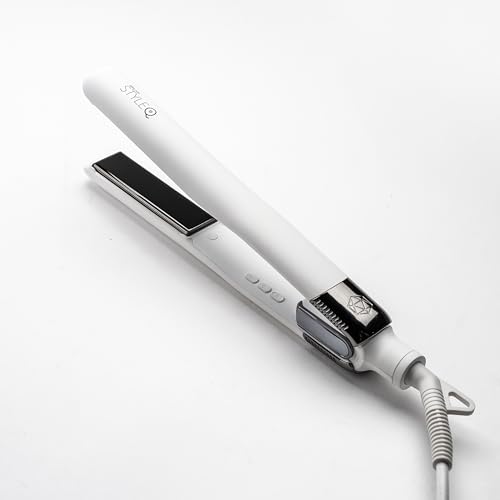 StyleQ Red Light Flat Iron Hair Straightener | Titanium Plates