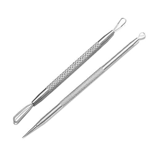 Blackhead Remover Tool 2-in-1 Pimple Extractor - Stainless Steel