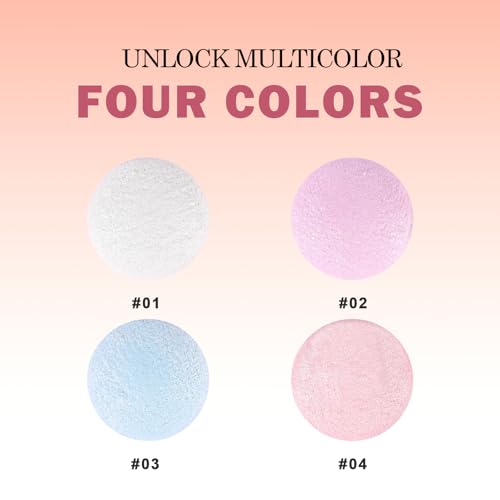 KYDA 4-Color Baked Makeup Palette - Eyeshadow, Blush & Highlighter