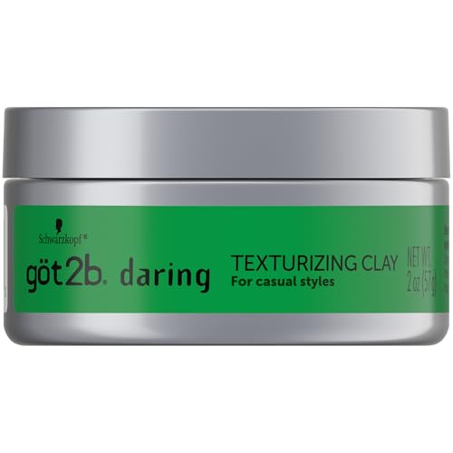 Got2B Daring Texturizing Clay - Matte Finish, High Hold Hair Clay