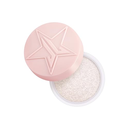 Jeffree Star Cosmetics Eye Gloss Powder, Wet-Powder Eyeshadow, High-Intensity Glass Effect, Brilliant Pearls, 0.16 oz, 4 Colors (Crystal Joint)