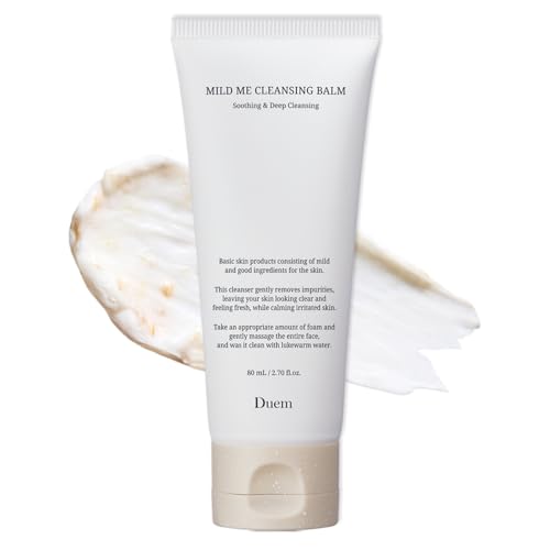DUEM Mild Me Cleansing Balm - Hydrating Balm-to-Foam Cleanser for Sensitive Skin