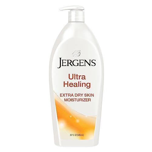 Jergens Original Scent Dry Skin Lotion, Body and Hand Moisturizer for Long Lasting Skin Hydration & Ultra Healing Dry Skin Moisturizer, Body and Hand Lotion for Dry Skin