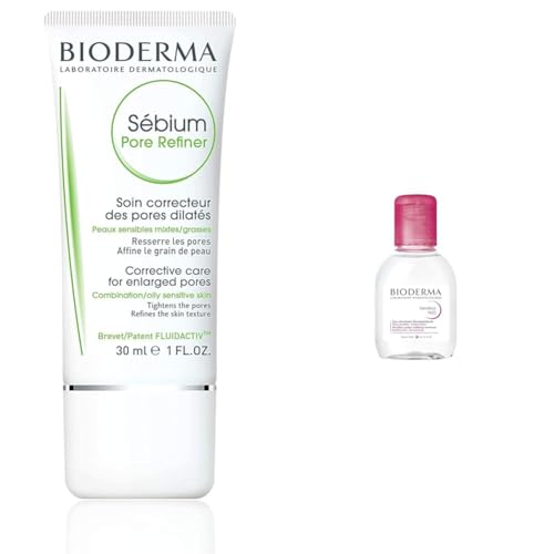 Bioderma S?bium Pore Refiner Cream,Pore Minimizer for Face,Makeup Primer for Oily and Acne-Prone Skin