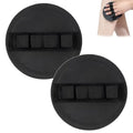 Exfoliating Bath Scrubber Gloves (2-Pack) – Rubber Scrub Pads