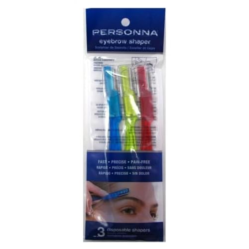 Personna Eyebrow Shaper For Men And Women - 3 Ea (Pack of 3) bundle