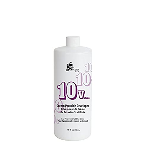 Super Star 10 Volume Cream Developer Peroxide 16 oz