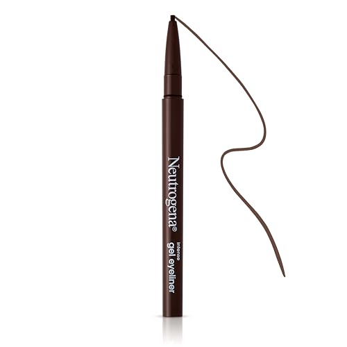 Neutrogena Intense Gel Eyeliner, Water-Resistant Dark Brown