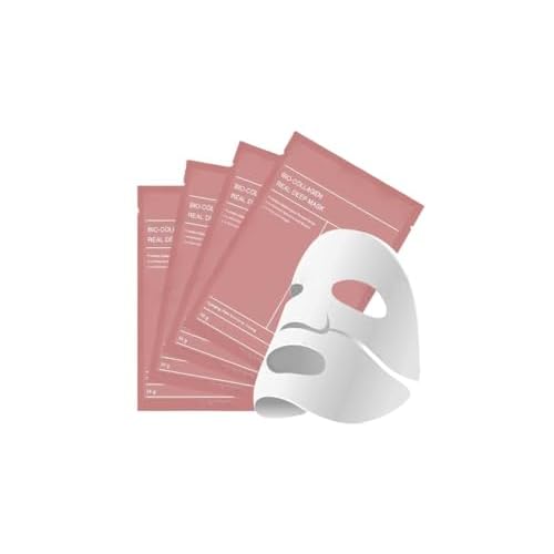 Bio-Collagen Sleeping Mask ? Intense Hydration & Firming Treatment, Korean Skincare, Overnight Facial Mask for Women, 4-Pack