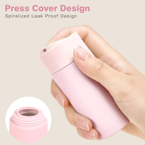 5-Pack TSA Approved Travel Bottles - Leak Proof Toiletry Containers