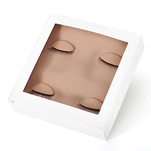 Lash Mannequin Head with 2 Pairs Silicone Eyelids